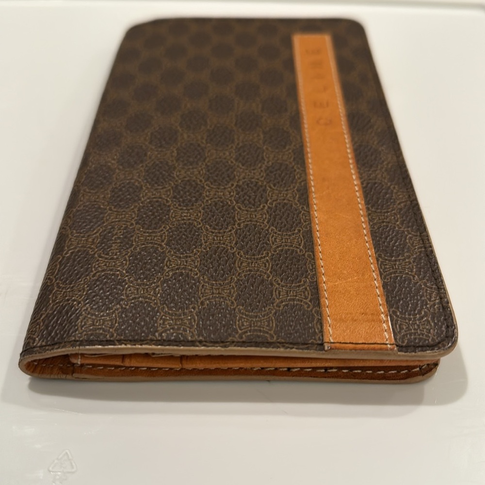 Celine Macadam Long Slim Bifold Wallet with Vachetta Leather - Picture 5 of 9